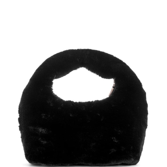 New Guess Black Shoulder Bag with Chain Strap - Picture 3 of 8